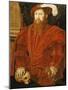 Portrait of a Gentleman of the English Court, 1546-Hans Eworth-Mounted Giclee Print