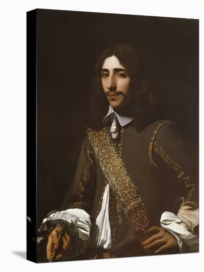 Portrait of a Gentleman, Possibly a Member of the Deutz Family, 1648-49 (Oil on Canvas)-Michael Sweerts-Stretched Canvas