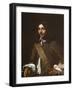 Portrait of a Gentleman, Possibly a Member of the Deutz Family, 1648-49 (Oil on Canvas)-Michael Sweerts-Framed Giclee Print