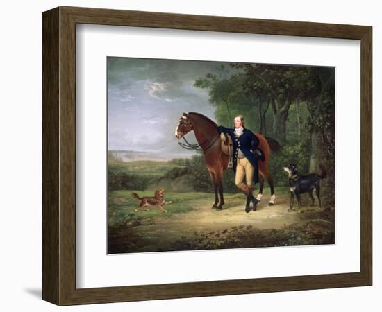 Portrait of a Gentleman, Probably George Hay, 7th Marquess of Tweeddale (1753-1804) C.1790-Alexander Nasmyth-Framed Giclee Print