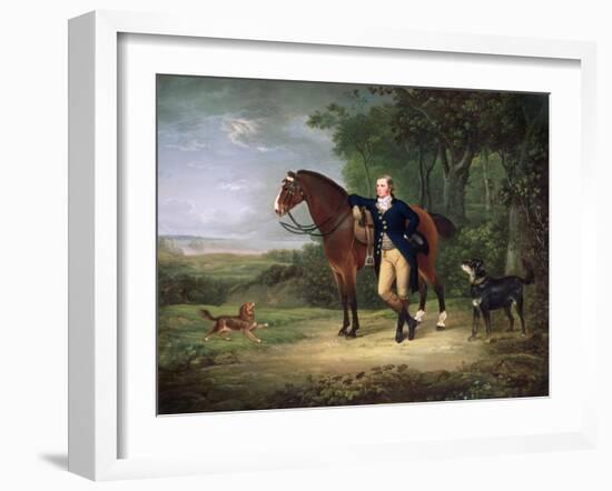 Portrait of a Gentleman, Probably George Hay, 7th Marquess of Tweeddale (1753-1804) C.1790-Alexander Nasmyth-Framed Giclee Print