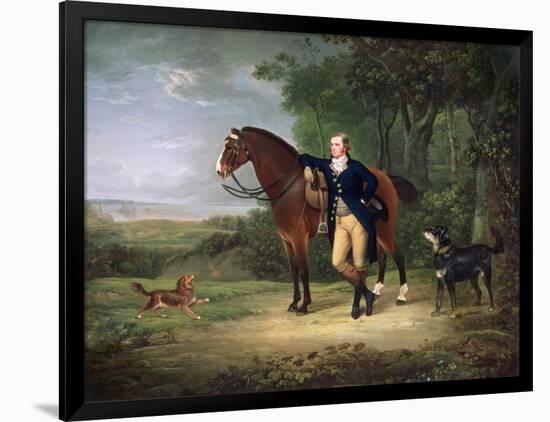 Portrait of a Gentleman, Probably George Hay, 7th Marquess of Tweeddale (1753-1804) C.1790-Alexander Nasmyth-Framed Premium Giclee Print