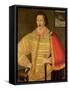 Portrait of a Gentleman, Thought to Be English Navigator Thomas Cavendish-John the Younger Bettes-Framed Stretched Canvas