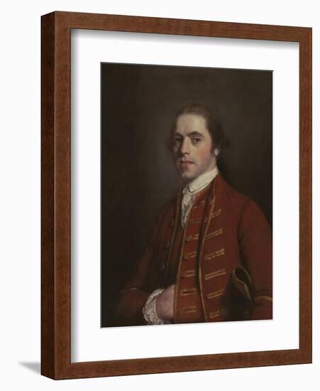 Portrait of a Gentleman, Thought to Be W. Penney, Early 1760s-Sir Joshua Reynolds-Framed Giclee Print