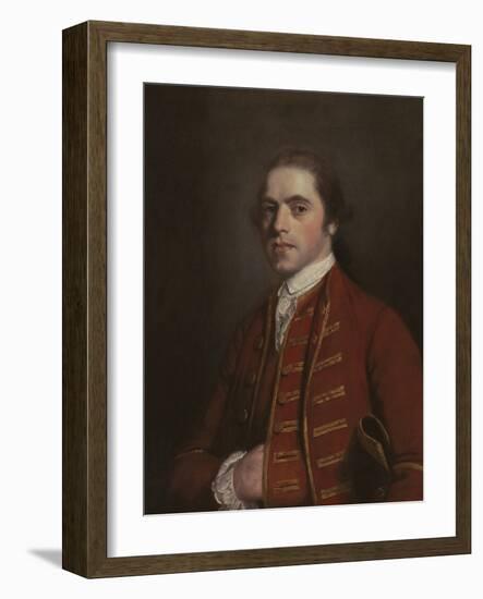 Portrait of a Gentleman, Thought to Be W. Penney, Early 1760s-Sir Joshua Reynolds-Framed Giclee Print