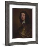 Portrait of a Gentleman, Thought to Be William Brouncker, 2nd Viscount Brouncker, 1660S-Sir Peter Lely-Framed Giclee Print