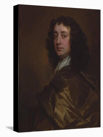 Portrait of a Gentleman, Thought to Be William Brouncker, 2nd Viscount Brouncker, 1660S-Sir Peter Lely-Stretched Canvas