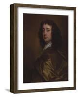 Portrait of a Gentleman, Thought to Be William Brouncker, 2nd Viscount Brouncker, 1660S-Sir Peter Lely-Framed Giclee Print