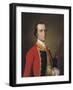 Portrait of a Gentleman, Traditionally Identified as Alexander Baillie of the First Foot, C.1761-62-Joseph Wright of Derby-Framed Giclee Print