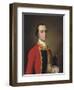 Portrait of a Gentleman, Traditionally Identified as Alexander Baillie of the First Foot, C.1761-62-Joseph Wright of Derby-Framed Giclee Print