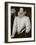 Portrait of a Gentleman Traditionally Identified as Sir Walter Raleigh-Robert Peake-Framed Giclee Print