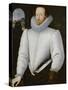 Portrait of a Gentleman Traditionally Identified as Sir Walter Raleigh-Robert Peake-Stretched Canvas