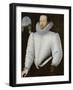 Portrait of a Gentleman Traditionally Identified as Sir Walter Raleigh-Robert Peake-Framed Giclee Print