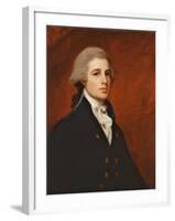 Portrait of a Gentleman-George Romney-Framed Giclee Print