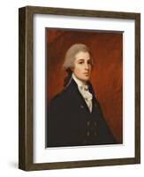 Portrait of a Gentleman-George Romney-Framed Giclee Print