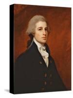 Portrait of a Gentleman-George Romney-Stretched Canvas