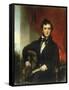 Portrait of a Gentleman-George Chinnery-Framed Stretched Canvas