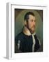 Portrait of a Gentleman-Giovan Battista Moroni-Framed Giclee Print