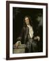 Portrait of a Gentleman-Jean Antoine Watteau-Framed Giclee Print