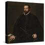 Portrait of a Gentleman-Jacopo Robusti Tintoretto-Stretched Canvas