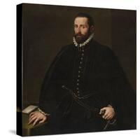 Portrait of a Gentleman-Jacopo Robusti Tintoretto-Stretched Canvas