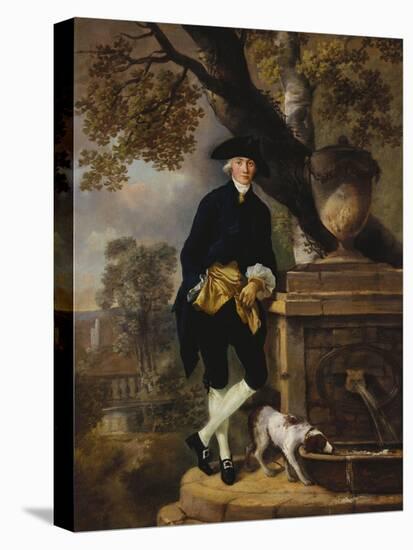 Portrait of a Gentleman-Thomas Gainsborough-Stretched Canvas