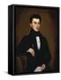 Portrait of a Gentleman-Orlando Hand Bears-Framed Stretched Canvas