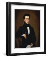 Portrait of a Gentleman-Orlando Hand Bears-Framed Giclee Print