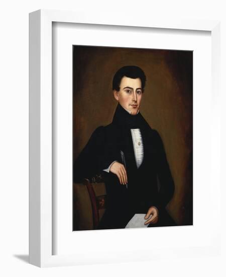 Portrait of a Gentleman-Orlando Hand Bears-Framed Giclee Print