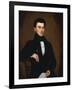 Portrait of a Gentleman-Orlando Hand Bears-Framed Giclee Print