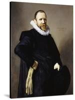 Portrait of a Gentleman-Frans Hals-Stretched Canvas