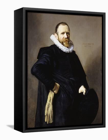 Portrait of a Gentleman-Frans Hals-Framed Stretched Canvas