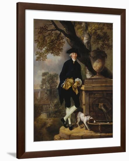 Portrait of a Gentleman-Thomas Gainsborough-Framed Giclee Print