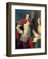 Portrait of a Gentleman-Pompeo Batoni-Framed Giclee Print