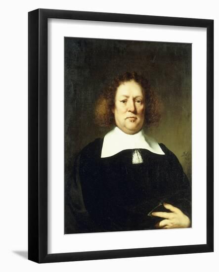 Portrait of a Gentleman-Ferdinand Bol-Framed Giclee Print