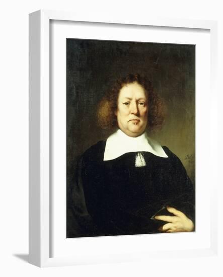 Portrait of a Gentleman-Ferdinand Bol-Framed Giclee Print