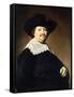 Portrait of a Gentleman-Johannes Cornelisz. Verspronck-Framed Stretched Canvas