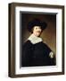 Portrait of a Gentleman-Johannes Cornelisz. Verspronck-Framed Giclee Print