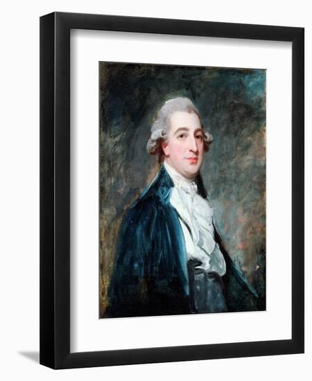 Portrait of a Gentleman-George Romney-Framed Giclee Print