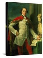 Portrait of a Gentleman-Pompeo Girolamo Batoni-Stretched Canvas