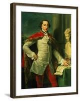 Portrait of a Gentleman-Pompeo Girolamo Batoni-Framed Giclee Print