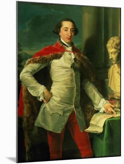 Portrait of a Gentleman-Pompeo Girolamo Batoni-Mounted Giclee Print