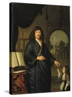 Portrait of a Gentleman-Pieter van Slingelandt-Stretched Canvas