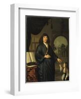 Portrait of a Gentleman-Pieter van Slingelandt-Framed Giclee Print