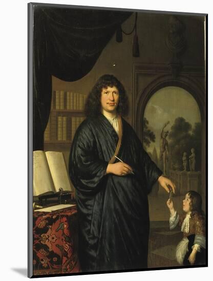 Portrait of a Gentleman-Pieter van Slingelandt-Mounted Giclee Print