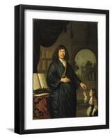 Portrait of a Gentleman-Pieter van Slingelandt-Framed Giclee Print