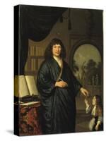 Portrait of a Gentleman-Pieter van Slingelandt-Stretched Canvas