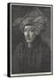 Portrait of a Gentleman-Jan van Eyck-Framed Stretched Canvas