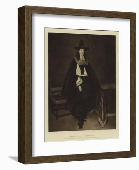 Portrait of a Gentleman-null-Framed Giclee Print