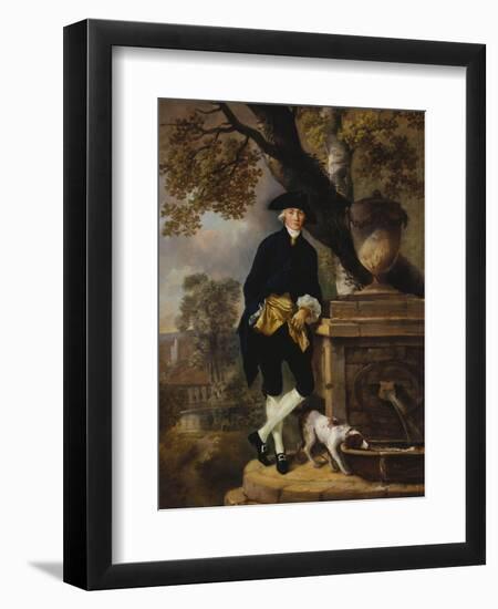 Portrait of a Gentleman-Thomas Gainsborough-Framed Premium Giclee Print